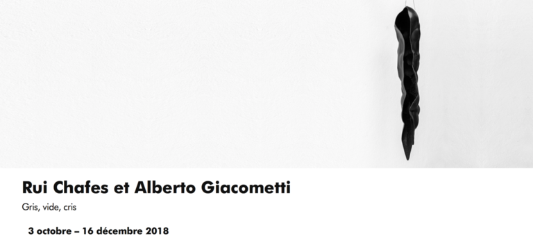 Fondation Giacometti -  Alberto Giacometti, Rui Chafes