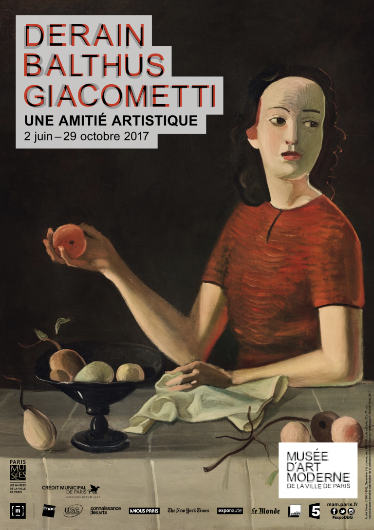 Fondation Giacometti -  Derain, Balthus, Giacometti. Une amitié artistique.