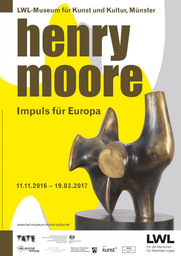 Fondation Giacometti -  Henry Moore. Impuls für Europa