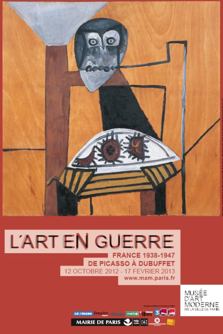 Fondation Giacometti -  L'Art en guerre,  France 1938-1947. De Picasso à Dubuffet.
