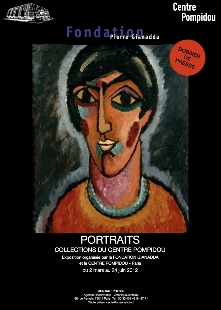 Fondation Giacometti -  Portraits. Collections du Centre Pompidou.