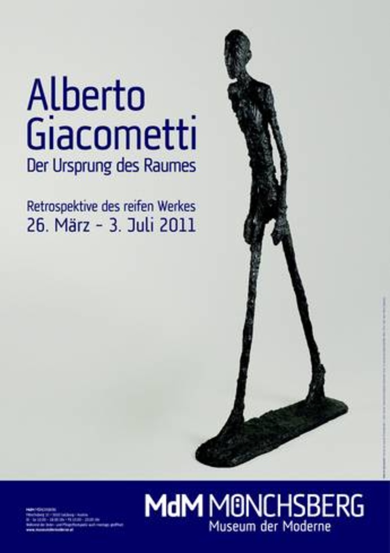 Fondation Giacometti -  Alberto Giacometti. Der Ursprung des Raumes