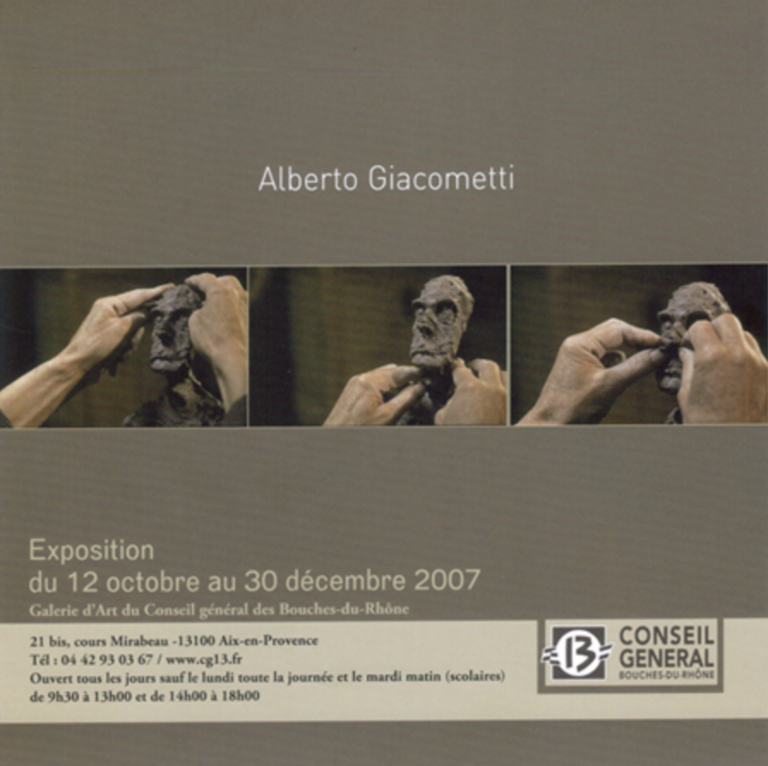 Fondation Giacometti -  Giacometti-Dupin, le peintre et le modèle