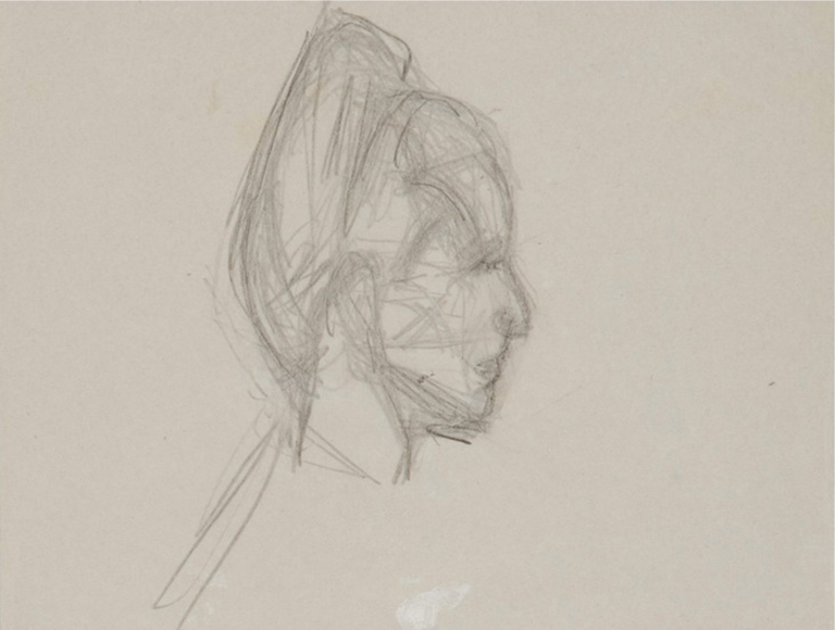 Fondation Giacometti -  La force d'une tête : Simone de Beauvoir face à Giacometti