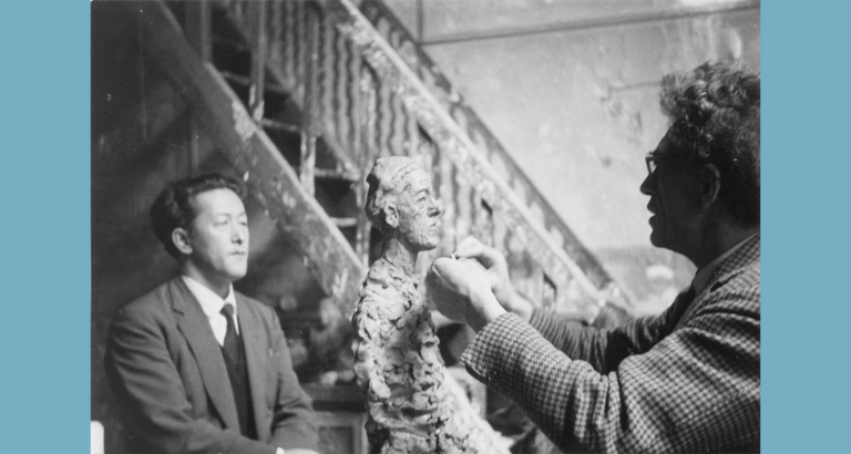 Fondation Giacometti -  Giacometti and Yanaihara, the artist and his model
