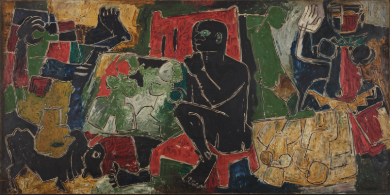 Fondation Giacometti -  Strangers in the City : le Progressive Artists Group (1947-1967) et la modernité indienne