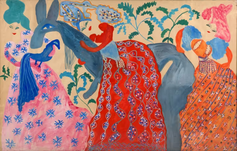 Fondation Giacometti -  Les artistes algériens en quête de modernité, de l’entre-deux-guerres à l’après-guerre
