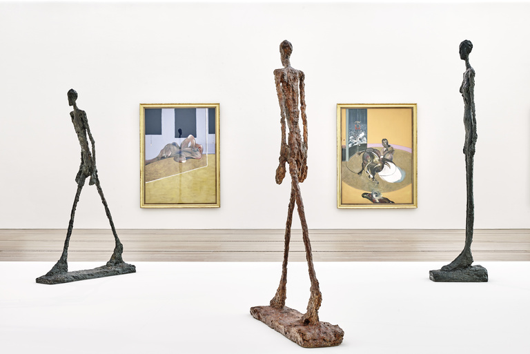 Fondation Giacometti -  Vue de l'exposition Bacon - Giacometti, Fondation Beyeler, 2018 - 3