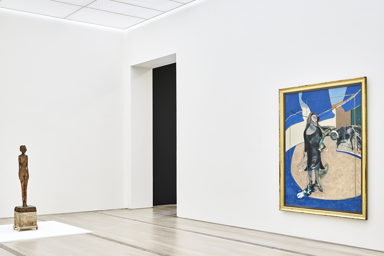 Fondation Giacometti -  Vue de l'exposition Bacon - Giacometti, Fondation Beyeler, 2018 - 1