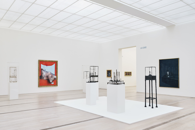 Fondation Giacometti -  Vue de l'exposition Bacon - Giacometti, Fondation Beyeler, 2018 - 2