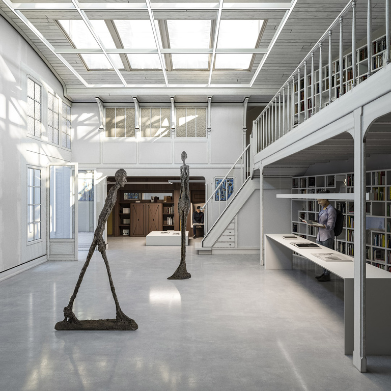 Fondation Giacometti -  Pascal Grasso, architecte – Pierre-Antoine Gatier, architecte ACMH associé – Image : Bild
