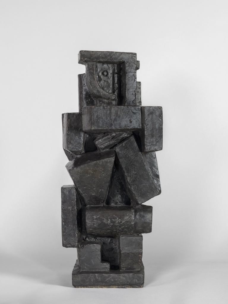 Fondation Giacometti -  Figure dite cubiste I, vers 1926, bronze, 63,30 x 27,60 x 27,80 cm, n°inv.1994-3405