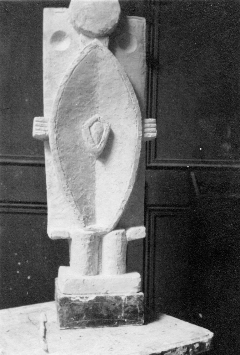 Fondation Giacometti -  Composition en plâtre, c. 1927