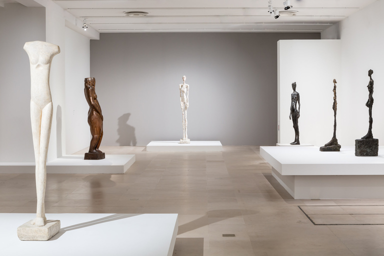 Fondation Giacometti -  Vue de l'exposition "Alberto Giacometti. Entre classicisme et avant-garde", Musée Maillol, Paris, 2019