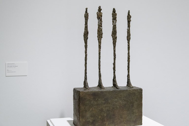 Fondation Giacometti -  Vue de l'exposition "Rodin-Giacometti", Fondation MAPFRE, Madrid, 2020