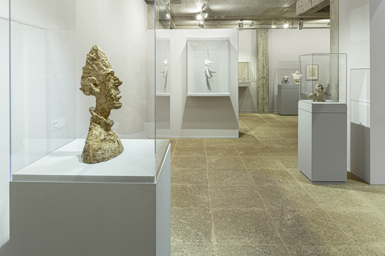 Fondation Giacometti -  Vue de l'exposition "Rodin-Giacometti", Fondation Gianadda, Suisse, 2019