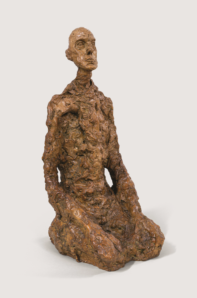 Fondation Giacometti -  Homme assis