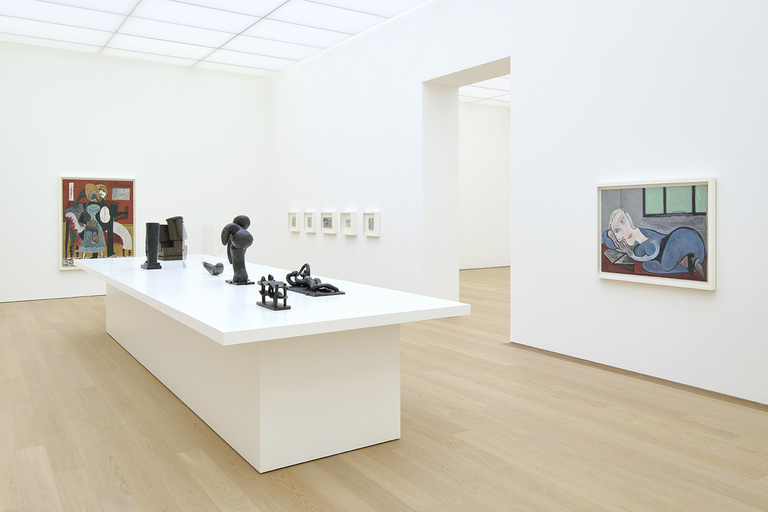 Fondation Giacometti -  Vue voorlinden 4