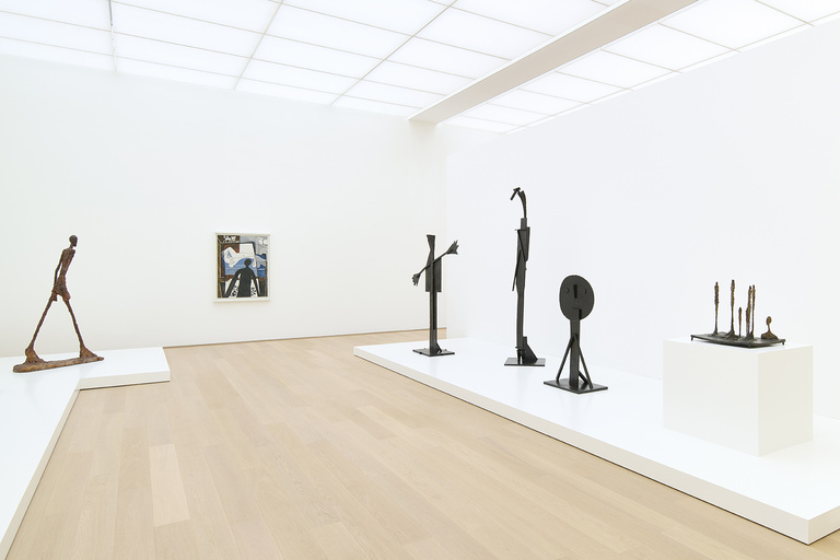 Fondation Giacometti -  Vue voorlinden 6