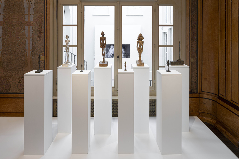 Fondation Giacometti -  Vue d’exposition « Annette en plus infiniment », Institut Giacometti, Paris 2023 © Fondation Giacometti