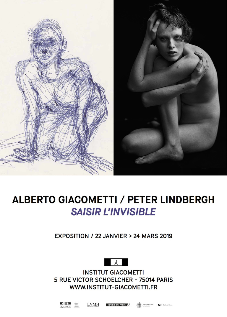 Fondation Giacometti -  "Alberto Giacometti - Peter Lindbergh. Saisir l'invisible" - Institut Giacometti, Paris