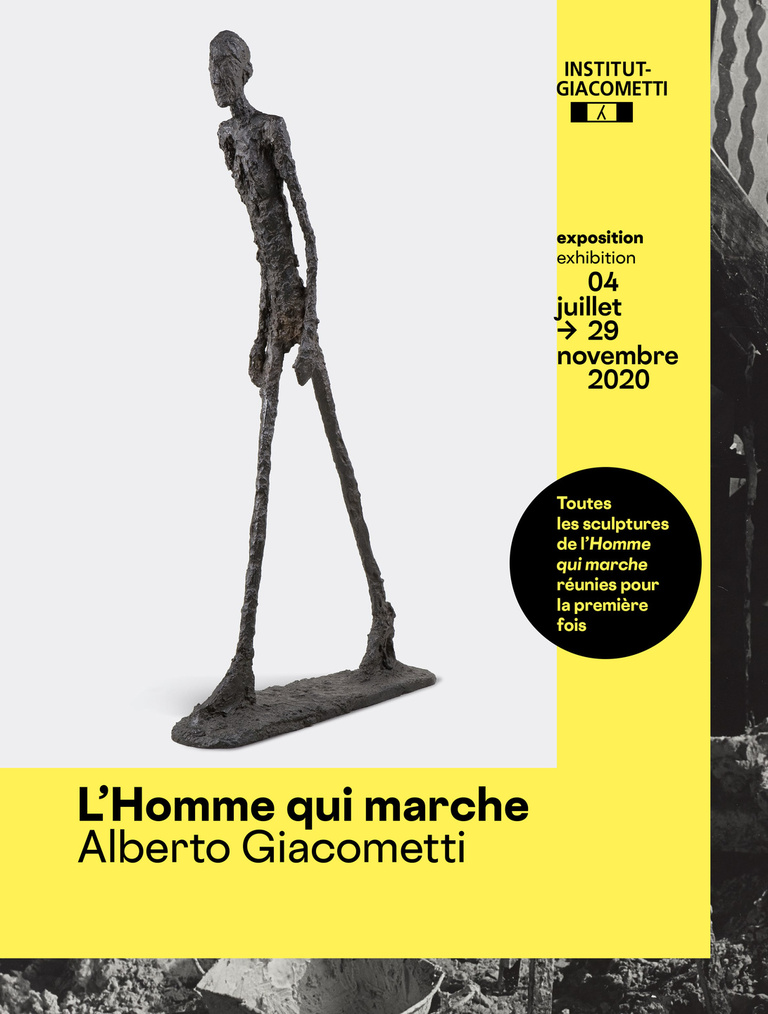 Fondation Giacometti -  "L'Homme qui marche" - Institut Giacometti, Paris