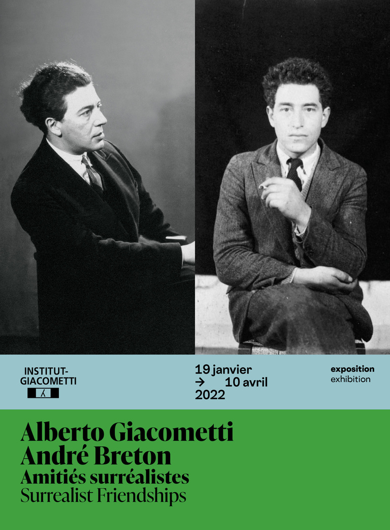 Fondation Giacometti -  ALBERTO GIACOMETTI / ANDRE BRETON. AMITIES SURREALISTES