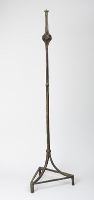 Fondation Giacometti -  Lampadaire modèle « osselet », deuxième version