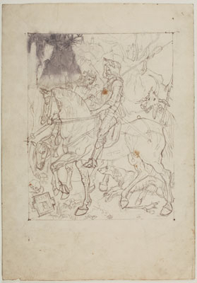 Fondation Giacometti -  [After Dürer : Knight, Death and Devil]
