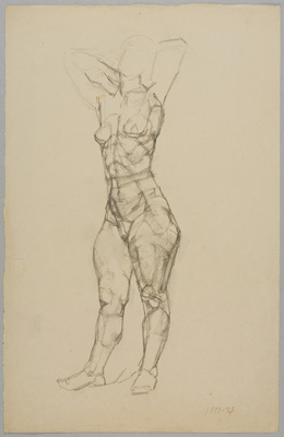 Fondation Giacometti -  [Standing Nude]