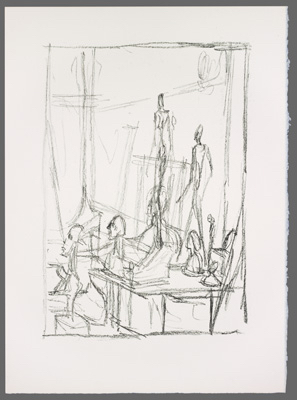 Fondation Giacometti -  [Sculptures in the Studio]