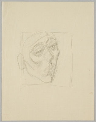 Fondation Giacometti -  [After Cézanne: Selfportrait]