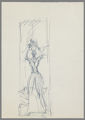 Fondation Giacometti -  Copie d'après L'Automne de Paul Cézanne