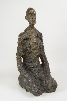 Fondation Giacometti -  [Buste d'homme assis (Lotar III)]