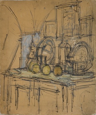 Fondation Giacometti -  [Still life with a sideboard]