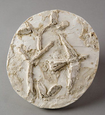 Fondation Giacometti -  [Bird flying rightwards, model of medallion]