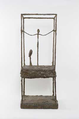 Fondation Giacometti -  [La Cage, première version]