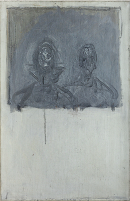 Fondation Giacometti -  [Etude de deux têtes]