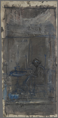 Fondation Giacometti -  [La mère assise dans un intérieur]