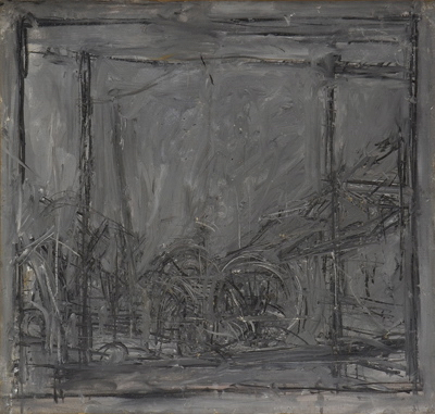 Fondation Giacometti -  Paysage noir [Stampa]