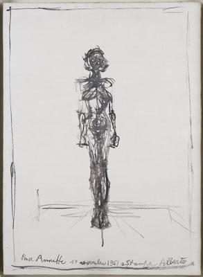 Fondation Giacometti -  [Standing nude]