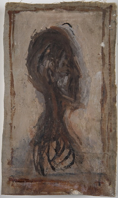 Fondation Giacometti -  [Buste d'homme de profil]
