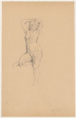 Fondation Giacometti -  [Seated Nude]