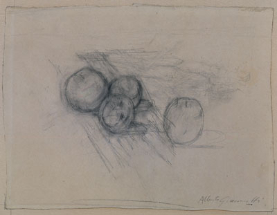 Fondation Giacometti -  [Four Apples]