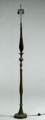 Fondation Giacometti -  Floor lamp, model with « large leaf », thick version