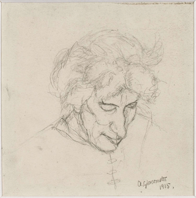 Fondation Giacometti -  Portrait de la mère de l'artiste