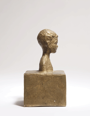 Fondation Giacometti -  [Small Bust of Silvio on a Base]