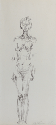 Fondation Giacometti -  [Femme nue debout III]