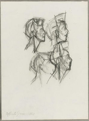 Fondation Giacometti -  Studies of Heads
