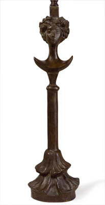 Fondation Giacometti -  Table lamp, « head » model